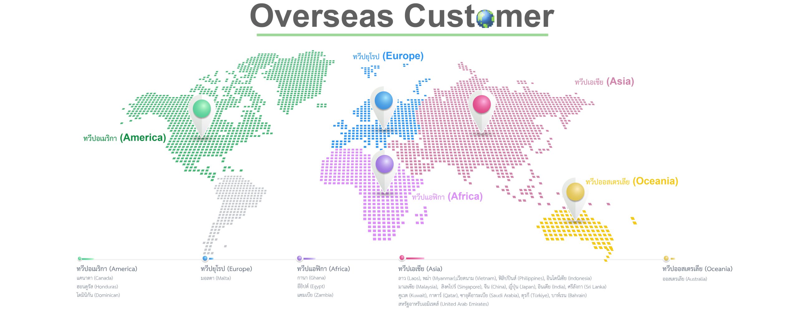 Overseas Customer in 2025