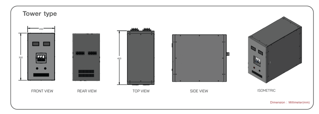 ESPH Dimension Tower type